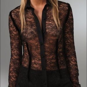 Alexander Wang Lace Blouse